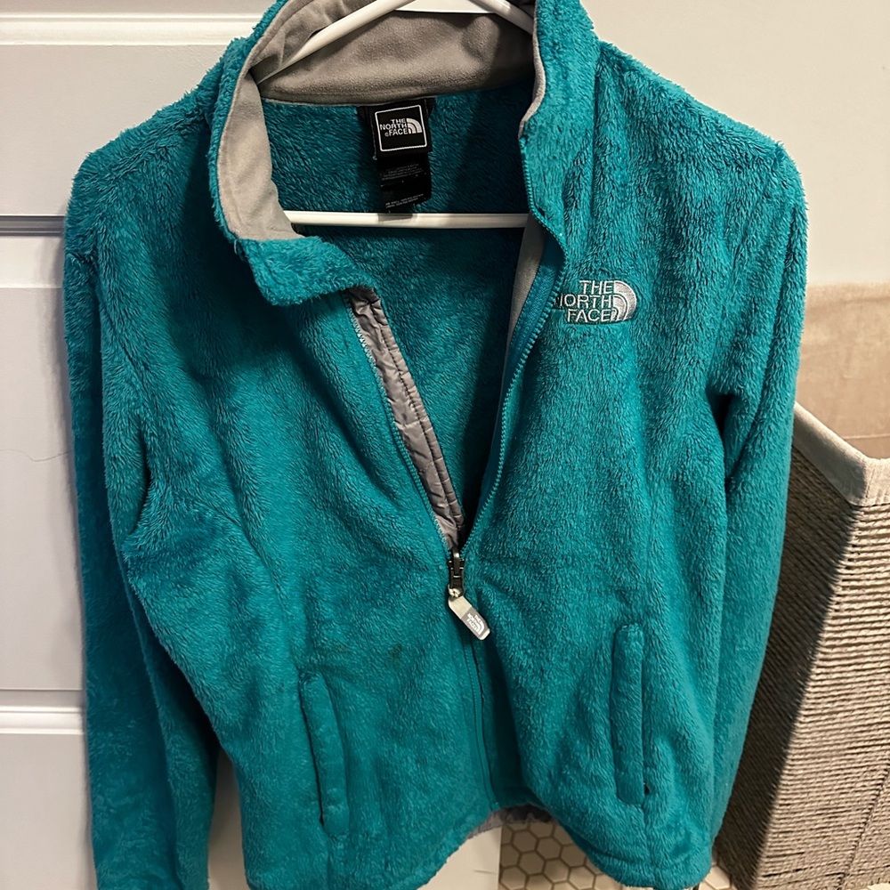 The North Face Turquoise Fleece Jacket